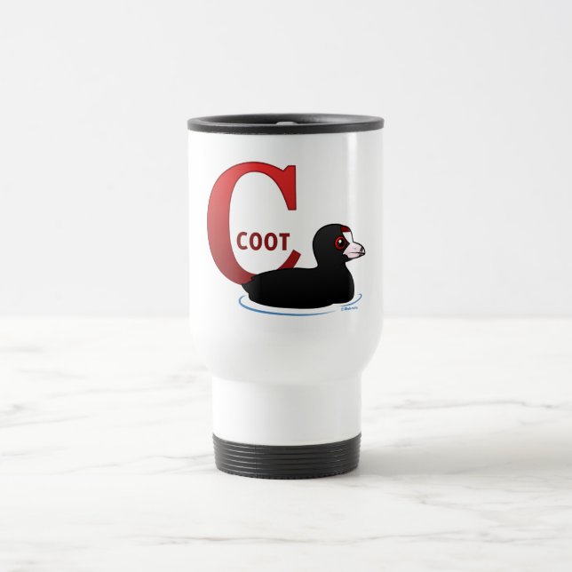 C is for Coot Travel Mug (Center)
