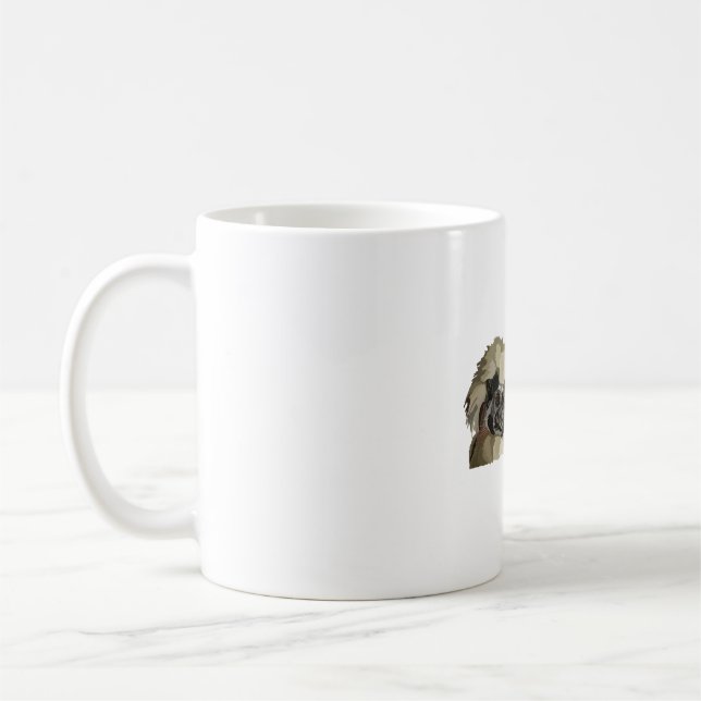 C is for Cottontop Tamarin Coffee Mug (Left)