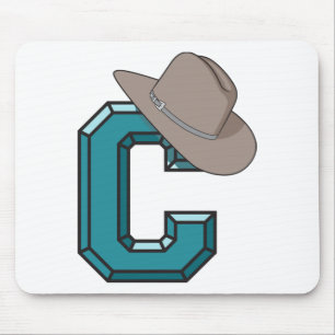 C is for Cowboy Mouse Mat