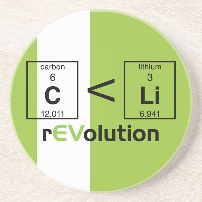 C is less than Li Coaster (Front)