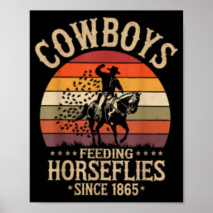 C.j.'s Cowboy Rodeo Outfit For Men - Funny Western Poster