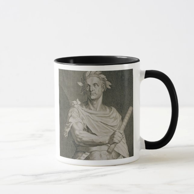 C. Julius Caesar (100-44 BC) Emperor of Rome engra Mug (Right)