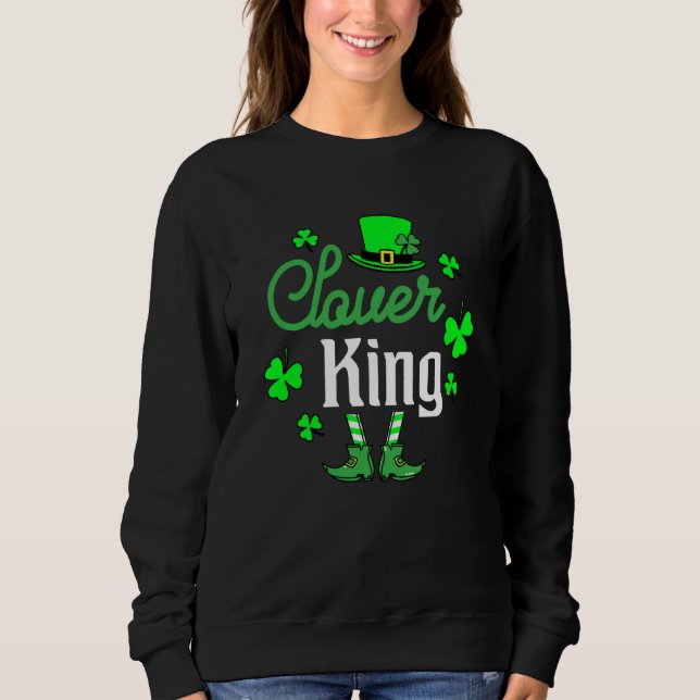 C King St Patricks Paddys Day Team Sweatshirt (Front)
