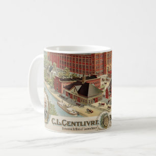 C.L. Centlivre Brewing Company Factory Buildings. Coffee Mug
