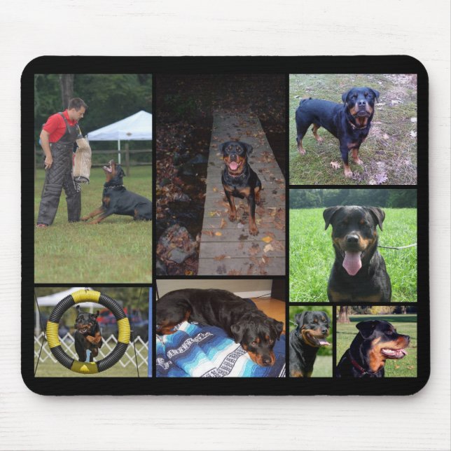 C Litter Collage Mouse Mat (Front)