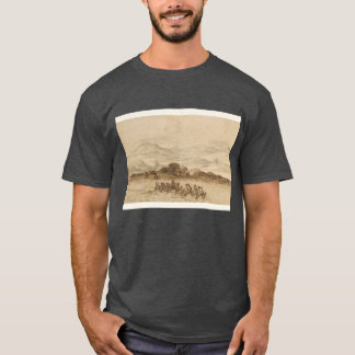C. Lorrain: Landscape in Latium with Farm Laborers T-Shirt