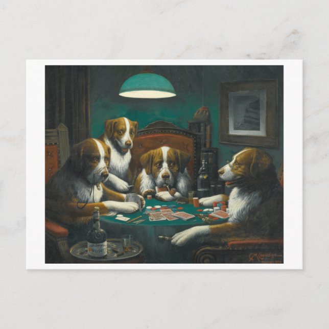 C M Coolidge Postcard (Front)