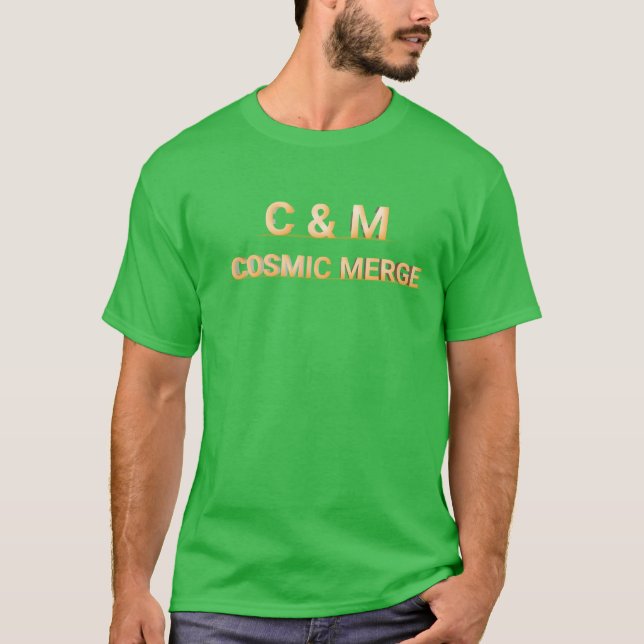 C&M cosmic merage  T-Shirt (Front)
