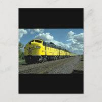 C&N EMD F-7A #402 with passenger_Trains