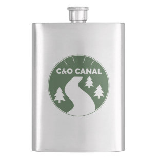 C&O Canal Towpath Hip Flask