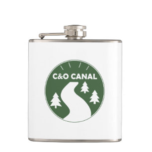 C&O Canal Towpath Hip Flask