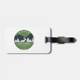 C&O Canal Towpath Luggage Tag