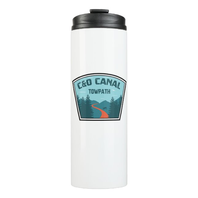 C&O Canal Towpath Thermal Tumbler (Front)
