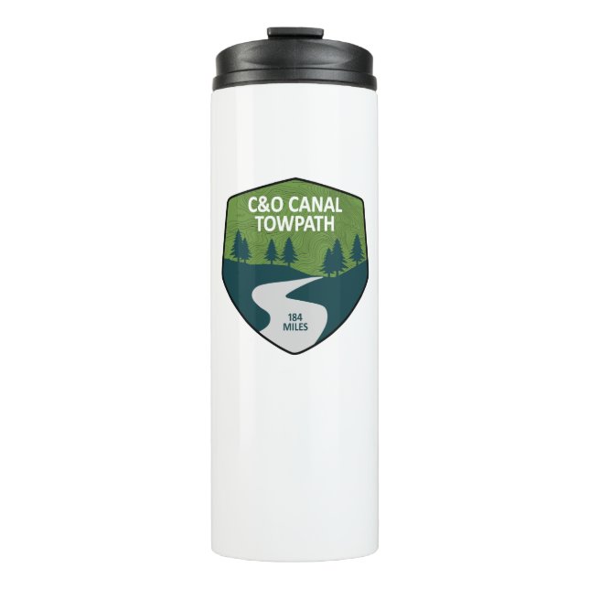 C&O Canal Towpath Thermal Tumbler (Front)