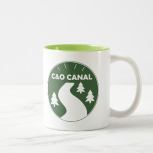 C&O Canal Towpath Two-Tone Coffee Mug