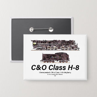 C&O Class H-8 Allegheny Steam Locomotive Profile