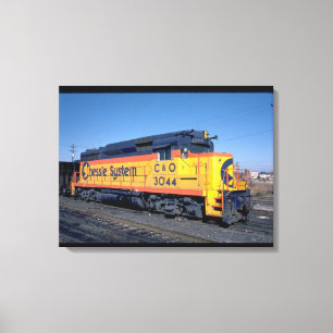 C&O EMD GP-30 #3044_Trains Canvas Print