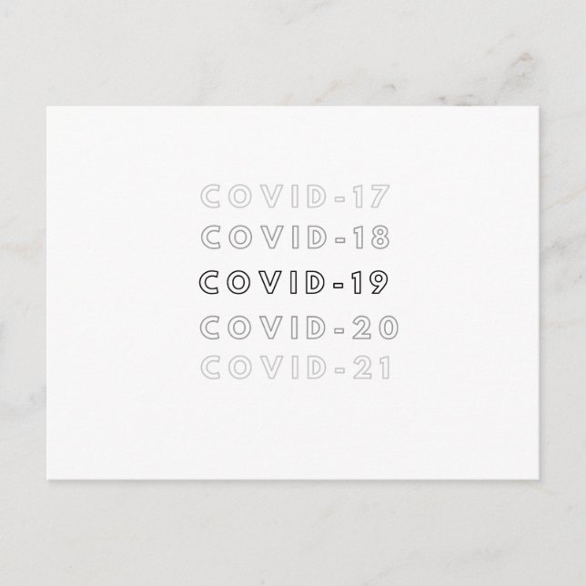 c o v i d postcard (Front)
