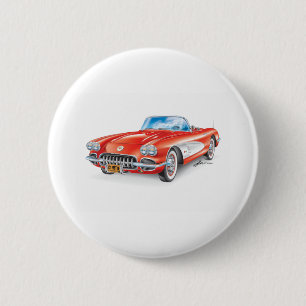 C-ONE AUTOMOBILE ART 6 CM ROUND BADGE