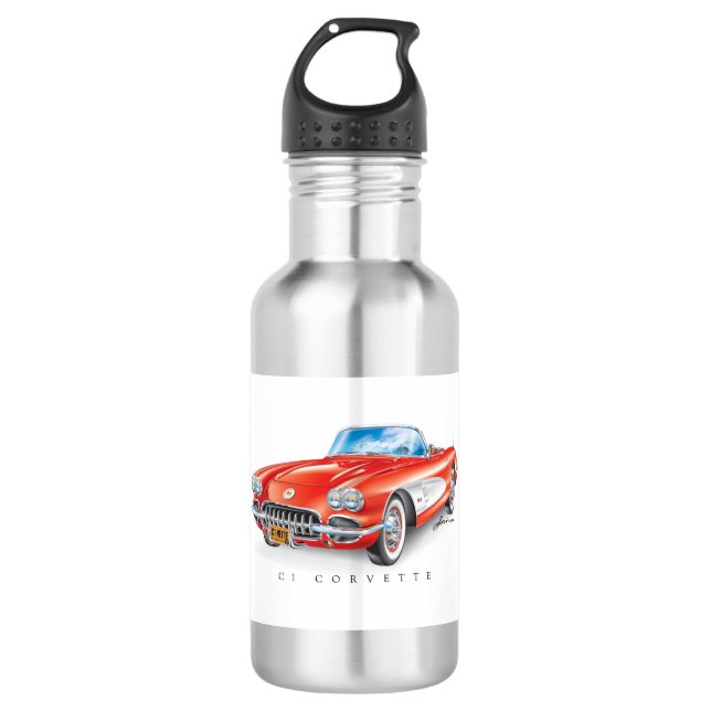 C-ONE AUTOMOBILE ART 710 ML WATER BOTTLE (Front)