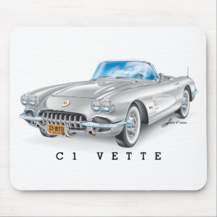 C-ONE AUTOMOBILE ART MOUSE MAT