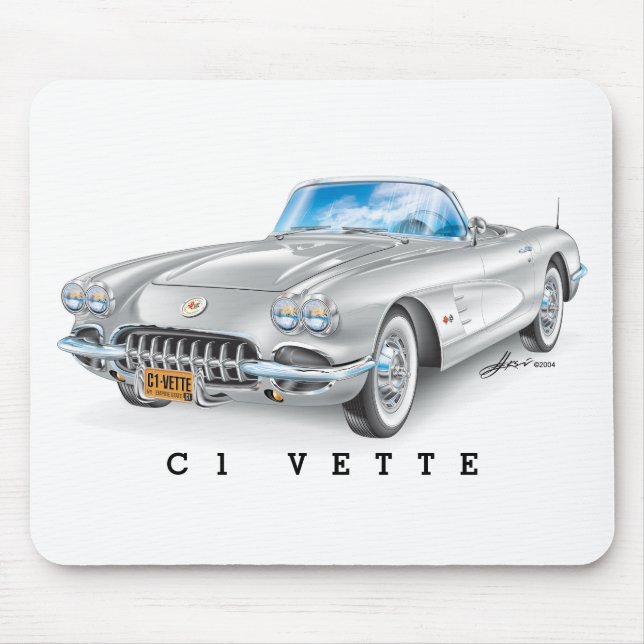 C-ONE AUTOMOBILE ART MOUSE MAT (Front)