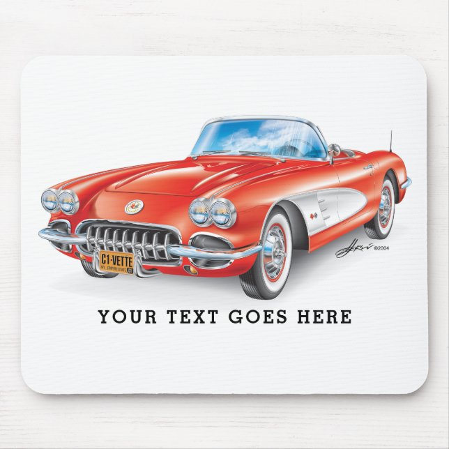 C-ONE AUTOMOBILE ART MOUSE MAT (Front)