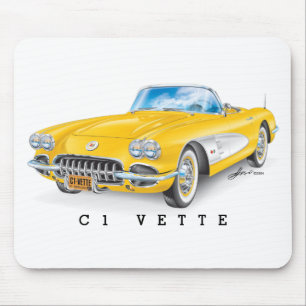 C-ONE AUTOMOBILE ART MOUSE MAT