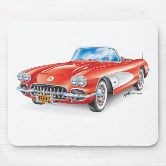 C-ONE AUTOMOBILE ART MOUSE MAT (Front)