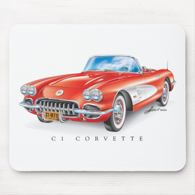 C-ONE AUTOMOBILE ART MOUSE MAT (Front)