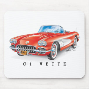 C-ONE AUTOMOBILE ART MOUSE MAT