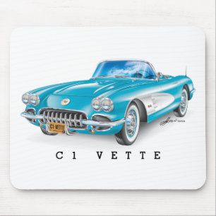 C-ONE AUTOMOBILE ART MOUSE MAT