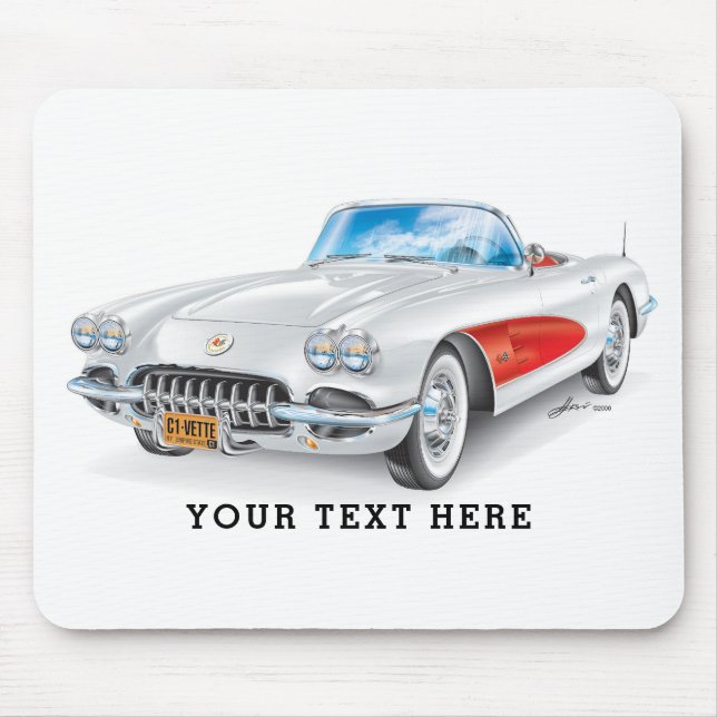 C-ONE AUTOMOBILE ART MOUSE MAT (Front)