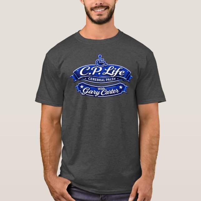C.P. Life (Design 1) Dark T-Shirts (Front)