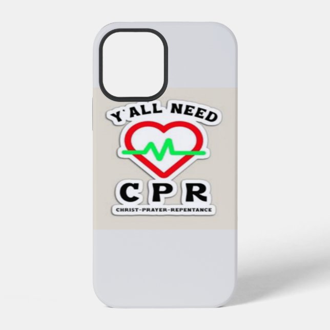 c.p.r iPhone case (Back)