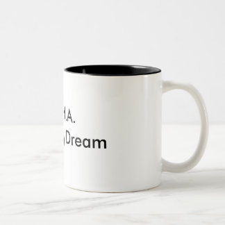 C.R.N.A., Living My Dream Two-Tone Coffee Mug