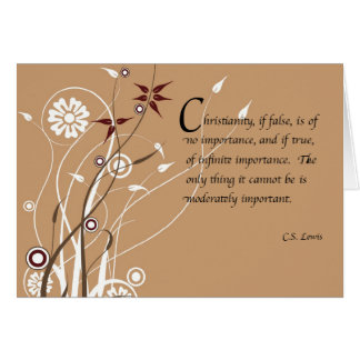 C.S. Lewis Card