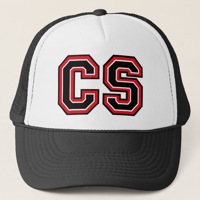 C S Monogram Trucker Hat (Front)