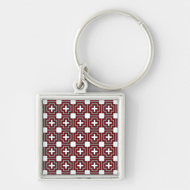 C&S Red Key Ring (Front)