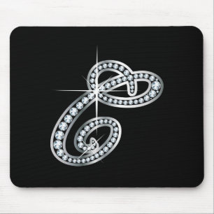 C Script "Diamond Bling" Mouse Mat
