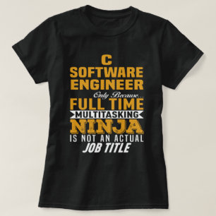 C   Software Engineer T-Shirt