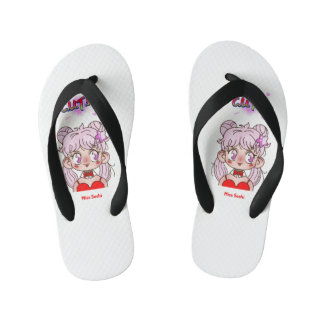 C.U.T.E.  Japanese Anime Kid's Flip Flops