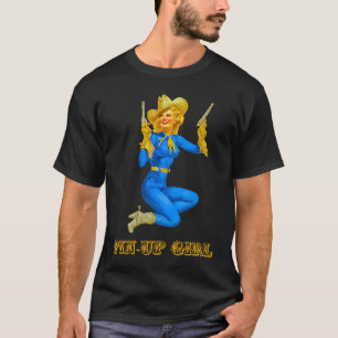 C:\Users\Administrator\Downloads\Cow 1\Pin Up Girl T-Shirt