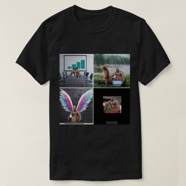 C:\Users\DELL\Desktop\L28\L2288\Barry wood Meme fu T-Shirt (Design Front)