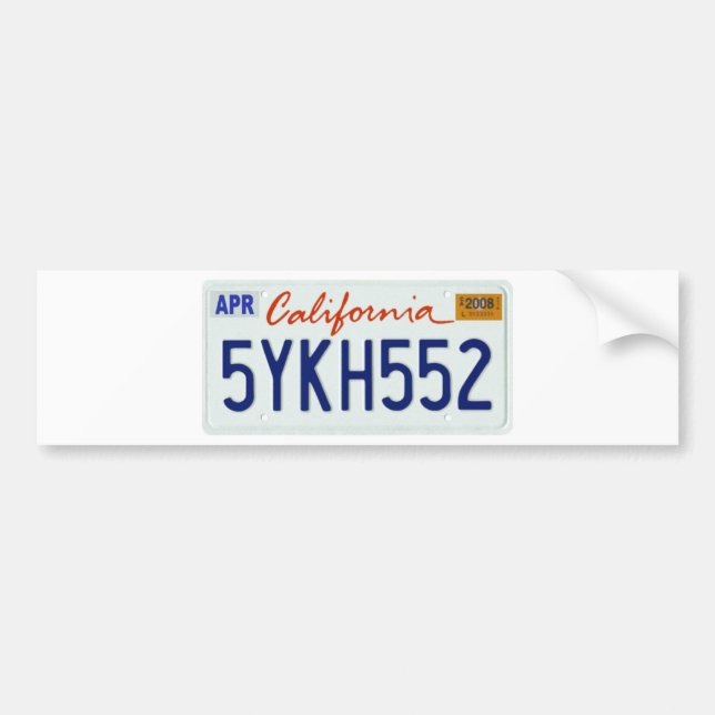 CA2008 BUMPER STICKER (Front)