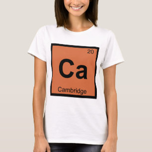 Ca - Cambridge City Chemistry Periodic Table T-Shirt