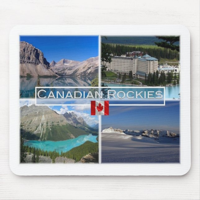 CA Canada - Bow Lake - Banff National Park - Mouse Mat (Front)
