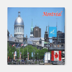 CA - Canada - Montreal - Panorama Magnet