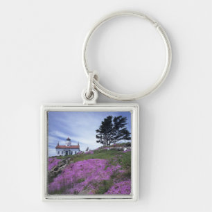 CA, Crescent City, Battery Point lighthouse with Key Ring