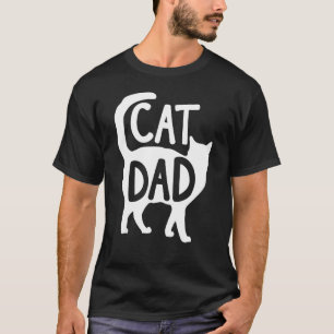 Ca Dad Daddy Cat Father's Day Men T-Shirt